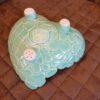 üppige Herzschale, Homedecor, Augsburg, Germany, Kunst aus Ton, Bayern, KeraMik von Herz zu Herz, Motivation, Handarbeit, Originelles, Individuelles, Geschenke, Pottery, Artist, Einzelstücke, Unikate, Atelier für Herz & Auge, Keramikkunst, Keramik