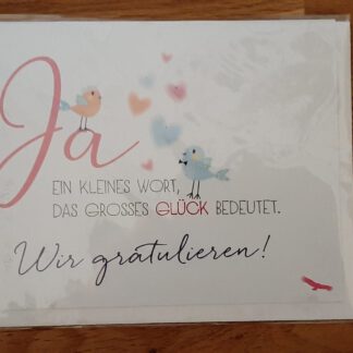 Karten, Augsburg, zur Hochzeit, KeraMik von Herz zu Herz