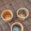 Keramik Schnapsbecher, Keramik , Augsburg, Handarbeit, Unikate, KeraMik von Herz zu Herz