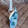 Segelschiff auf Welle, maritime Szene aus Keramik, handgefertigte Meeres Szene, originelles Segelschiff, KeraMik von Herz zu Herz , Clay Artist