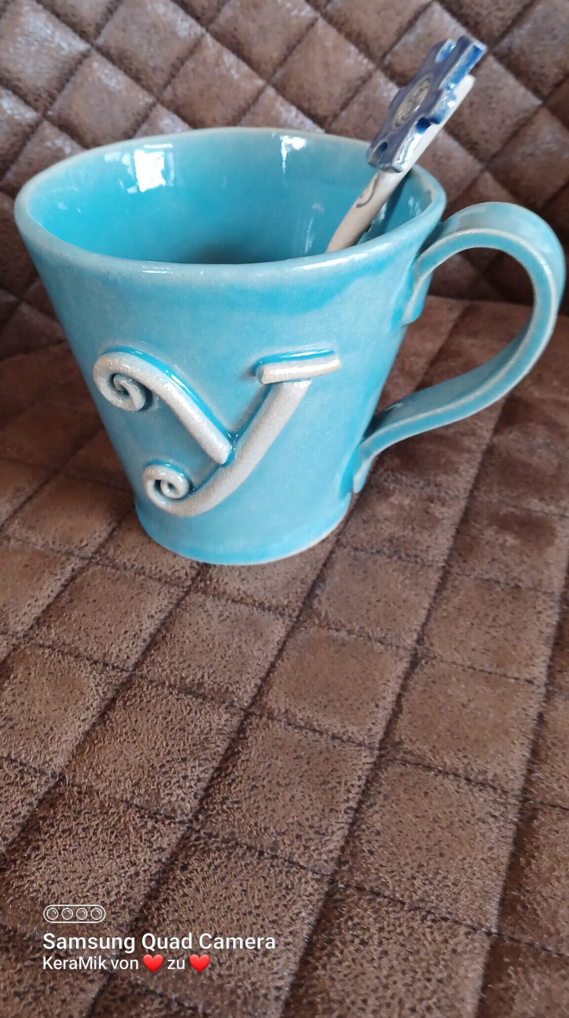 personalisierte Tasse, handgefertigte Keramik Tasse, schöne individuelle Keramik Geschenke, das Atelier wo aus dem Herzchen gefertigt wird, KeraMik von Herz zu Herz