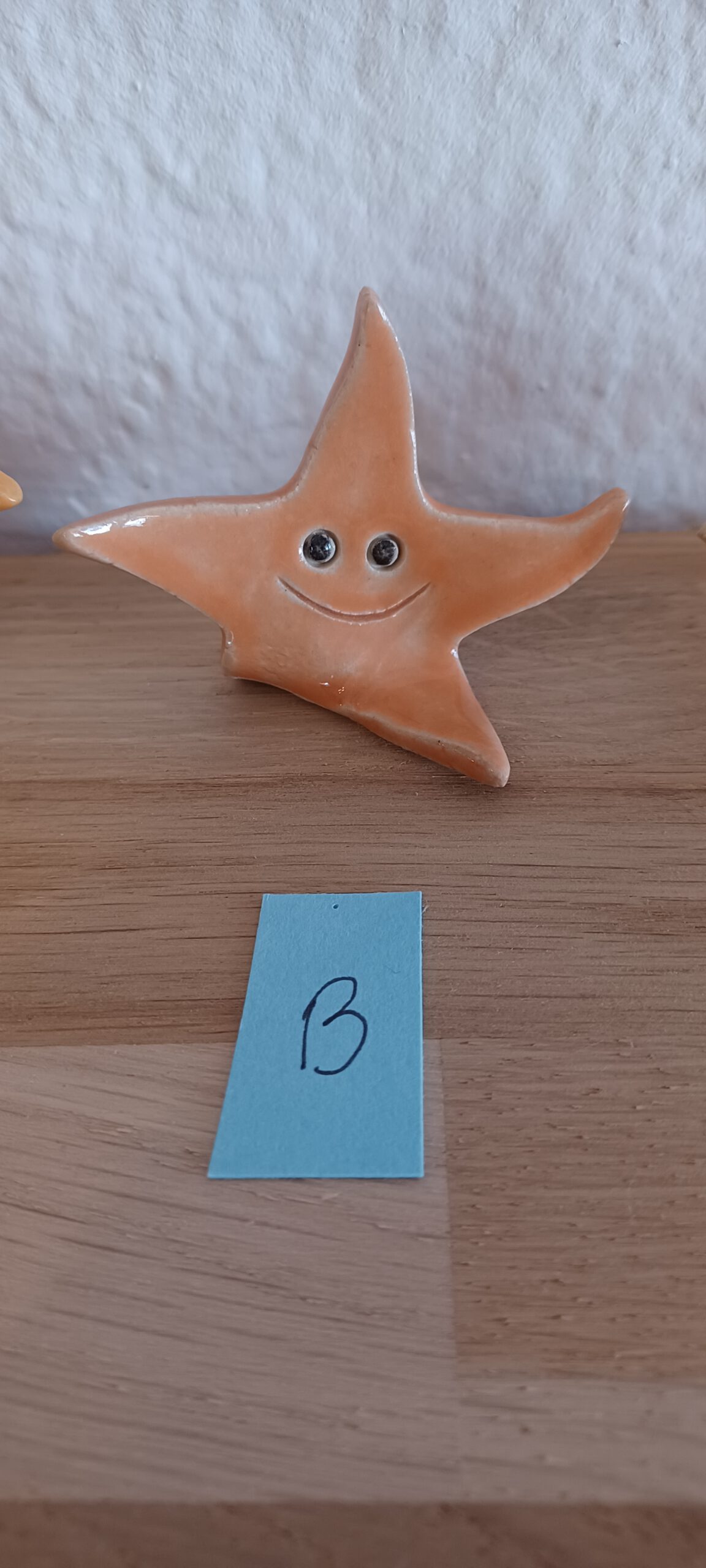 Sternchen, kleine Keramik Stehsterne, Sterne, handgefertigte Sterne aus Keramik, originelle Sterne, KeraMik von Herz zu Herz, Deko Stern